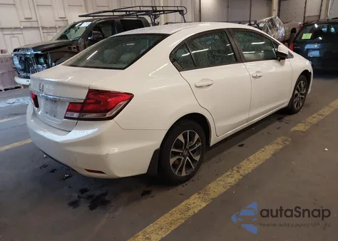 2015 Honda Civic Ex из США, поврежденный, VIN 2HGFB2F81FH523207